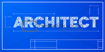 blueprint concept Architect