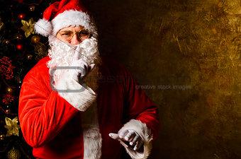 Santa keeps Christmas secrets