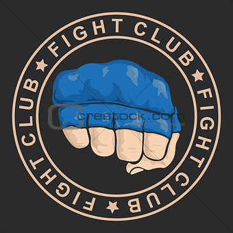 emblem about fighting club.