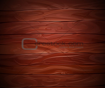 Realistic Mahogany wooden vector background