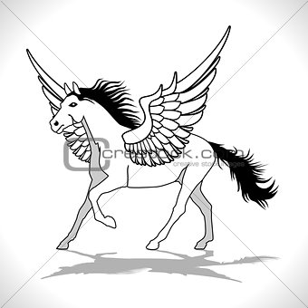 Pegasus Winged Stallion