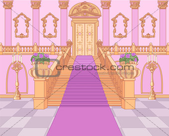 Luxury Staircase in Magic Palace