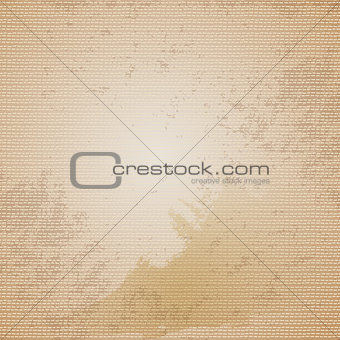 Vector Grunge Background. Beige abstract vintage texture.