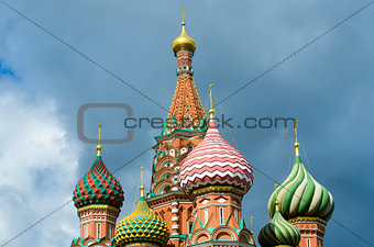 Saint Basil's Cathedral, Red Square, Moscow, Russia