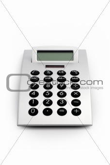Electronic Calculator Isolated