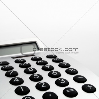 Electronic Calculator closeup