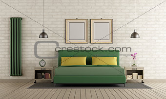 Contemporary master bedroom