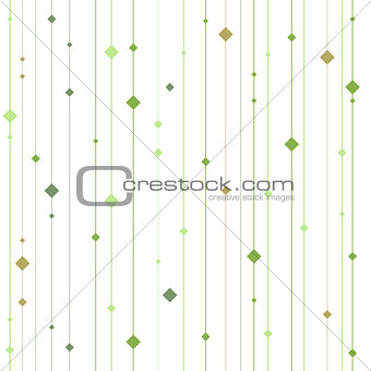 Vector seamless pattern with vertical stripes and squares. Modern stylish texture