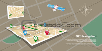 gps navigation map