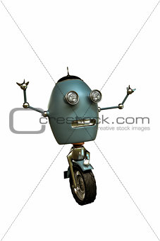 monowheel happy robot