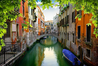 Calm venetian street