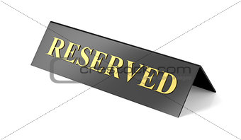 Reserved sign