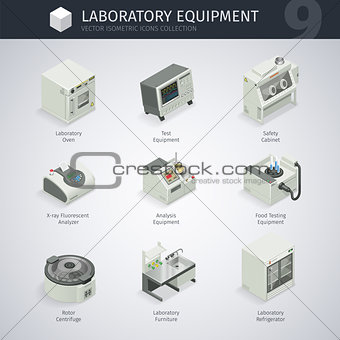 Laboratory Equipment Icons