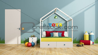 Colorful children bedroom