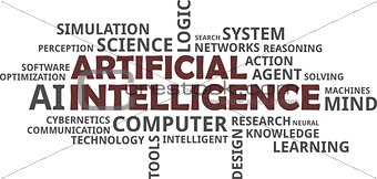 word cloud - artificial intelligence