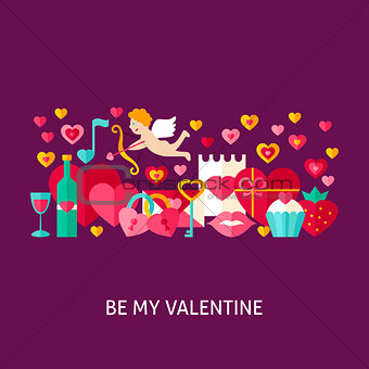 Be My Valentine Greeting Card