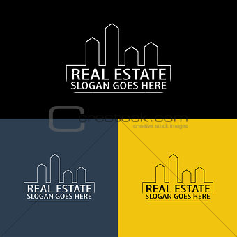Real Estate And Construction Logo