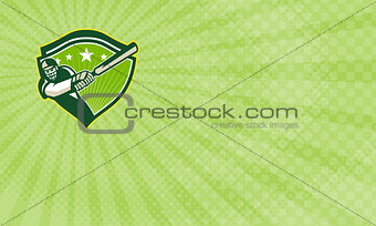 Cricket Equipment Supplies Business card