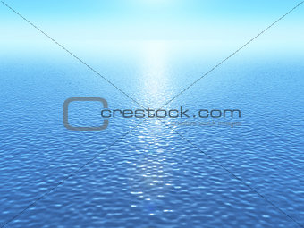 3D ocean background