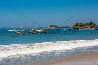 Ngapali Beach Rakhine state Myanmar