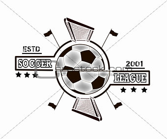 Logo soccer league