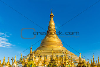 Shwedagon Pagoda  Yangon in Myanmar