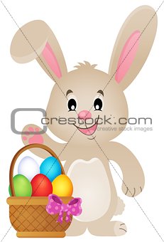 Stylized Easter bunny theme image 3