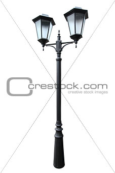 The classical street lantern