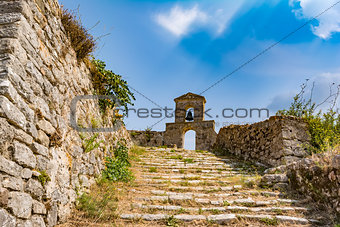 Orthodox chapel in the Venetian castle of Agia Maura - Greek island of Lefkada