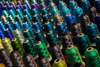 Multicolored threads