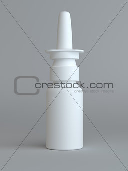 Spray Medical Nasal Drugs Plastic Bottle