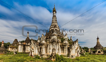 AMyint ruins city Monywa Myanmar