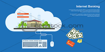 Internet banking banner