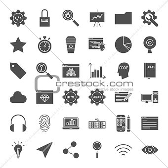 Web Development Solid Icons