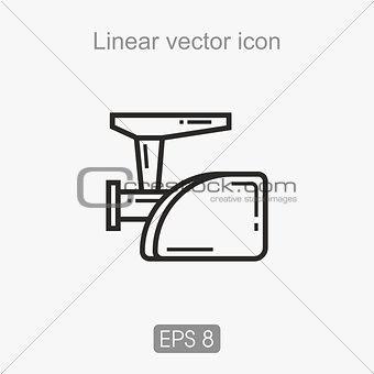 Linear icon grinder