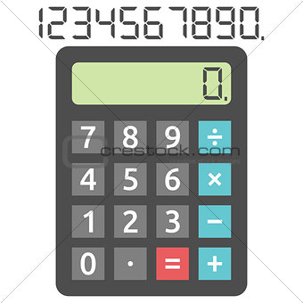 Basic calculator and digits