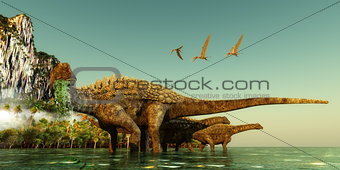Ampelosaurus Dinosaurs