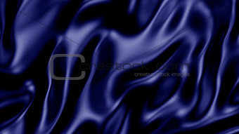3D Illustration Abstract Blue Background