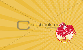 Cockerel Farms Business card