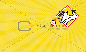 Baseball Pitchers Club Business card