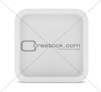 White rectangle with rounded corner