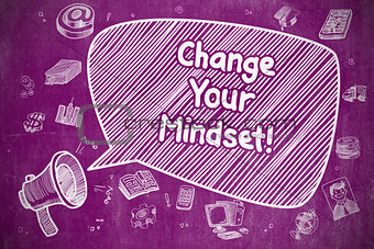 Change Your Mindset - Business Concept.