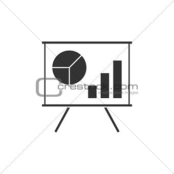 Schedule on the whiteboard icon