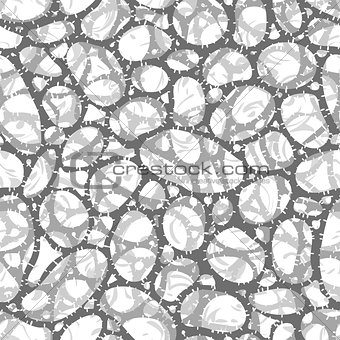 Bone spongy structure seamless pattern