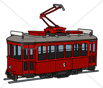 Old red tramway