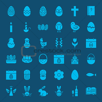 Easter Glyphs Website Icons