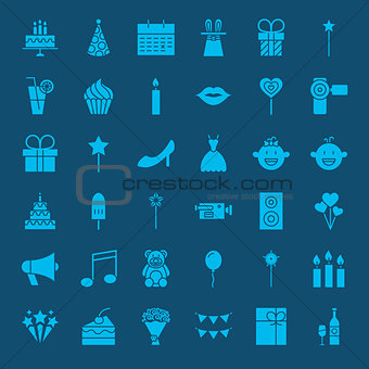 Party Glyphs Website Icons