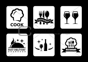 restaurant icon for menu