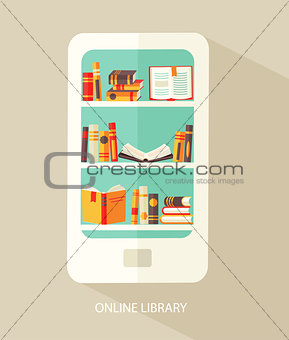 Concept for digital library.