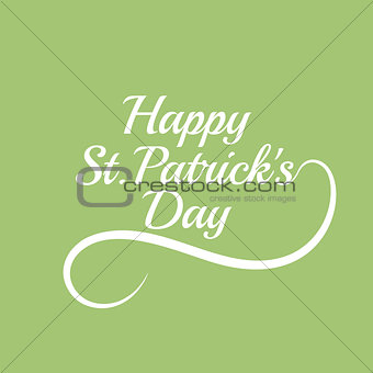 Saint Patricks Day Card Design